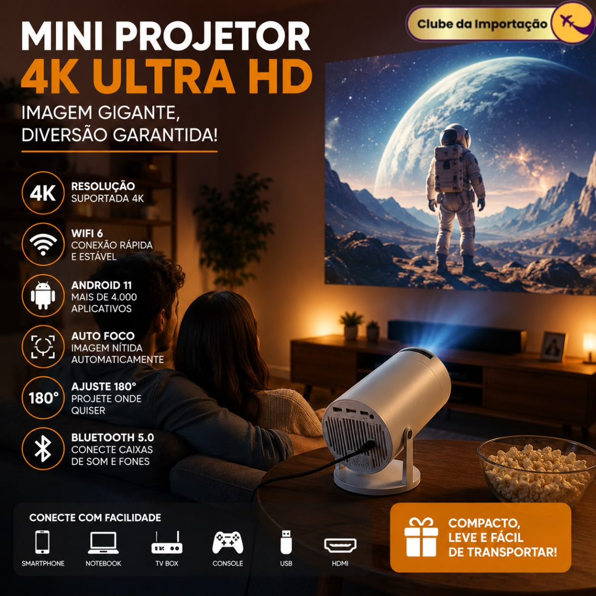 PROJETOR 4K