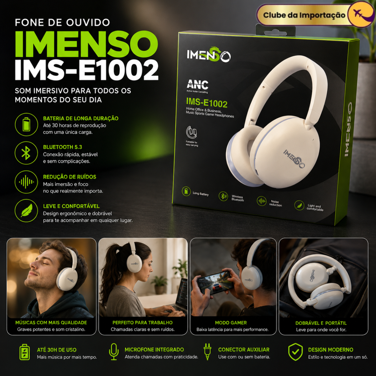 FONE DE OUVIDO