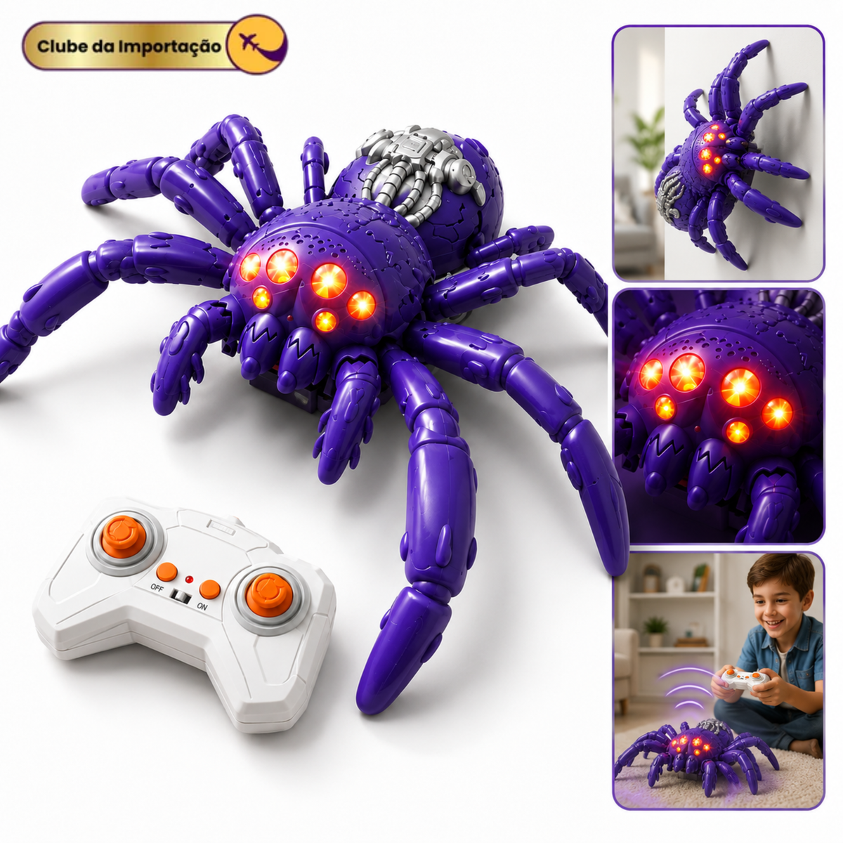 ARANHA ESCALA PAREDE