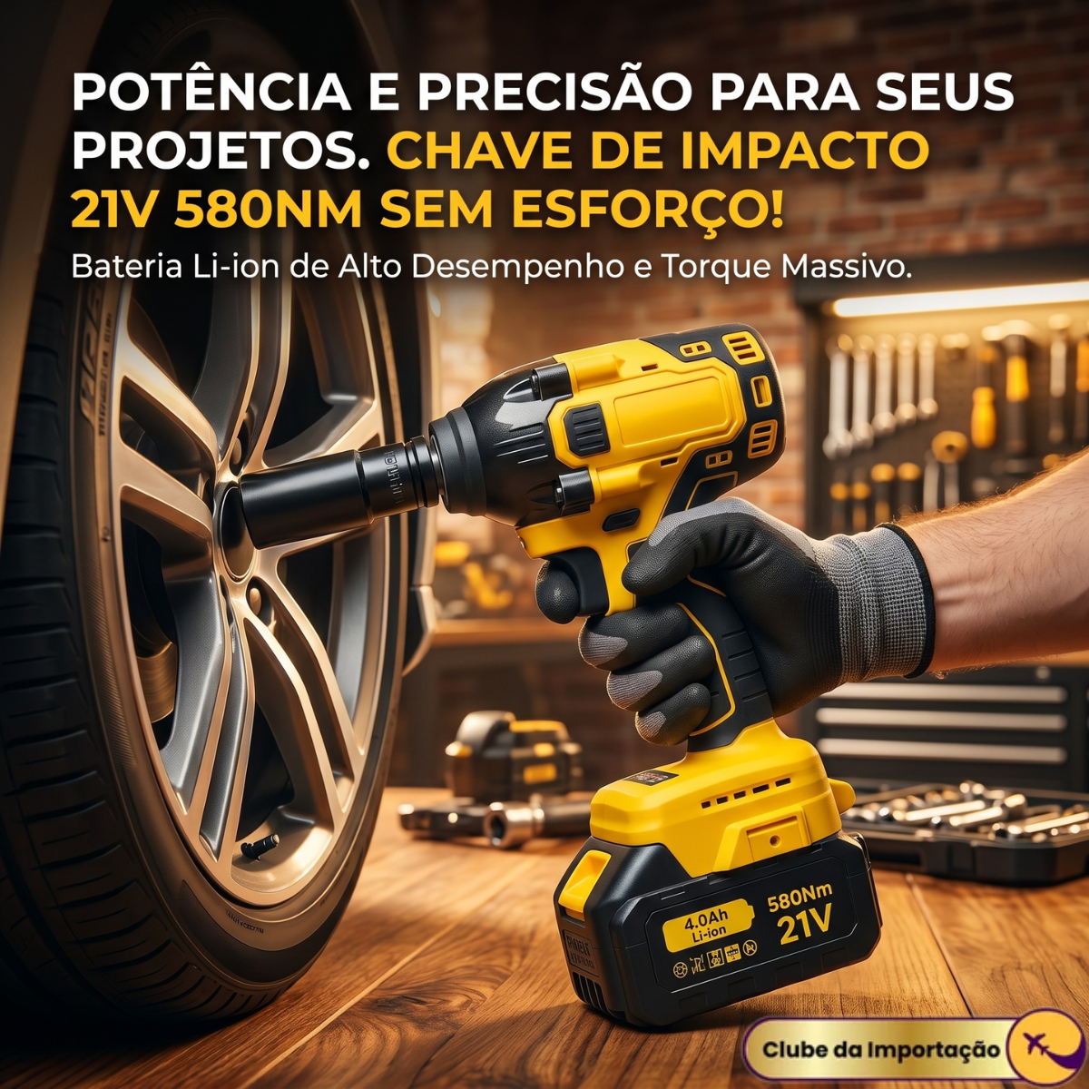 Chave De Impacto 21v