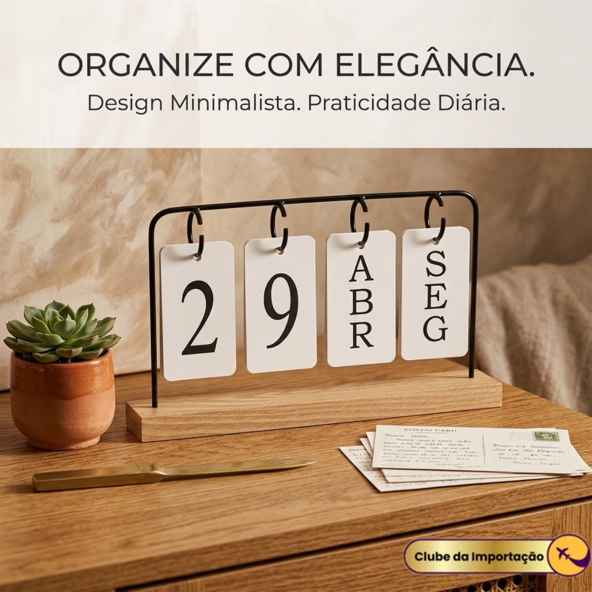 CALENDARIO ALÇA METAL