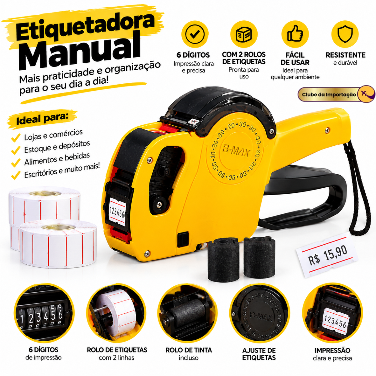 ETIQUETADORA MANUAL