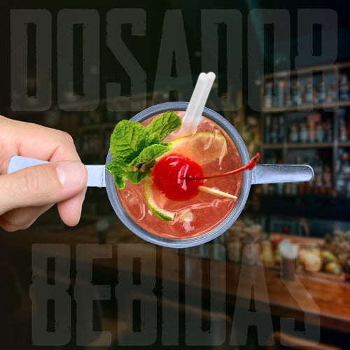 Dosador Inox Para Bebidas 50ml Bar Cozinha Profissiona Drink