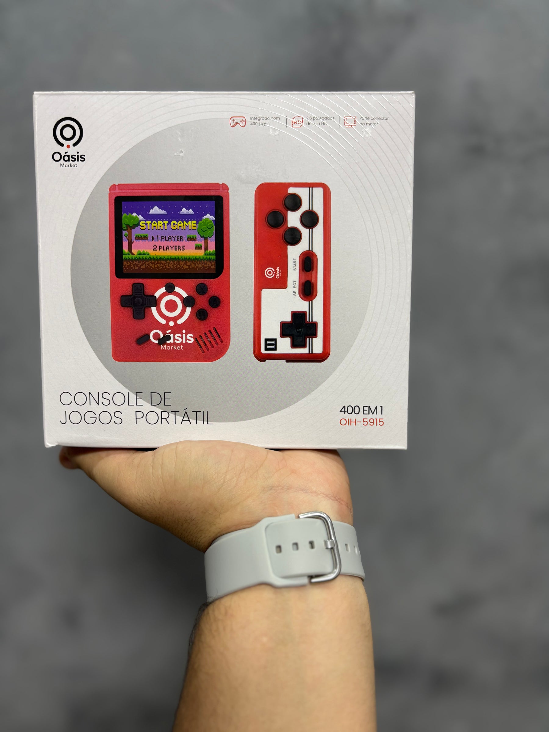 MINI VIDEOGAME PORTATIL 400 EM 1