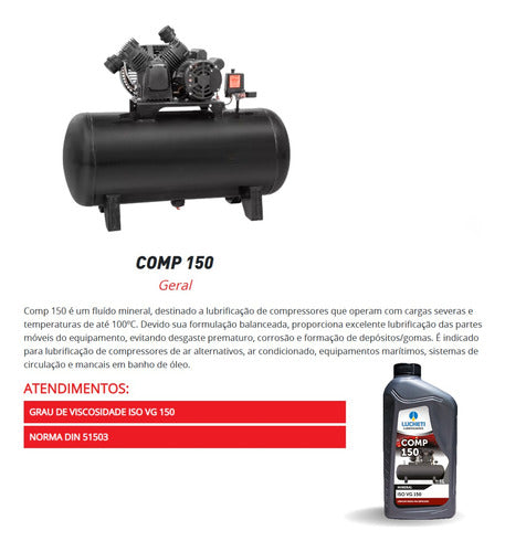 Óleo Lubrificante Para Compressor E Comp Ar Condicionado 1l