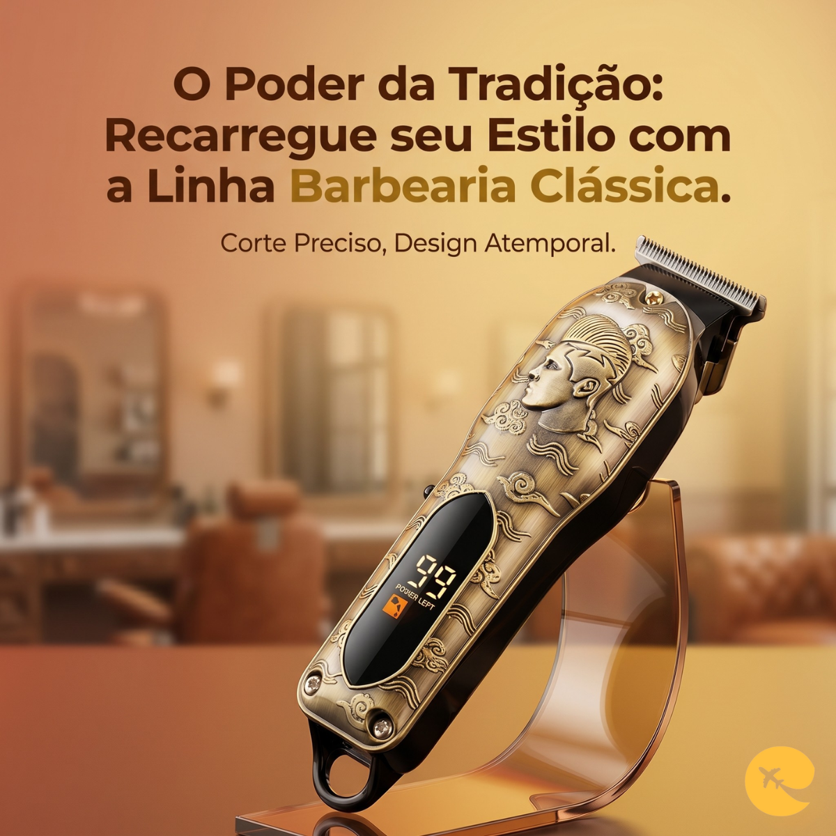 CORTADOR DE CABELO SEM FIO