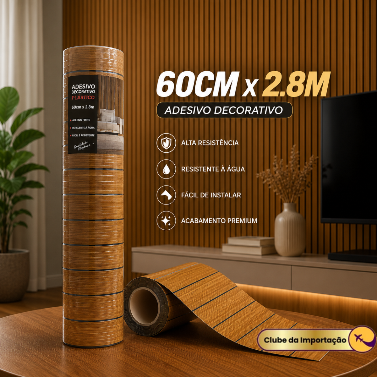 ADESIVO DECORATIVO 60CM x 2.8M