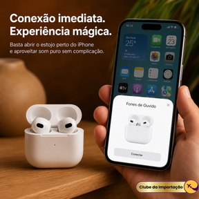 FONE DE OUVIDO SEM FIO TWS