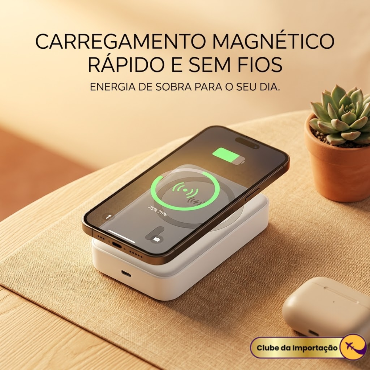 POWERBANK 10000MHA WIRELESS