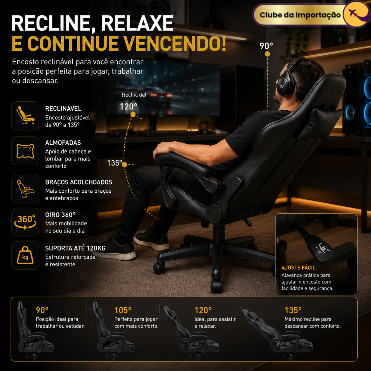 CADEIRA GAMER