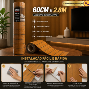 ADESIVO DECORATIVO 60CM x 2.8M