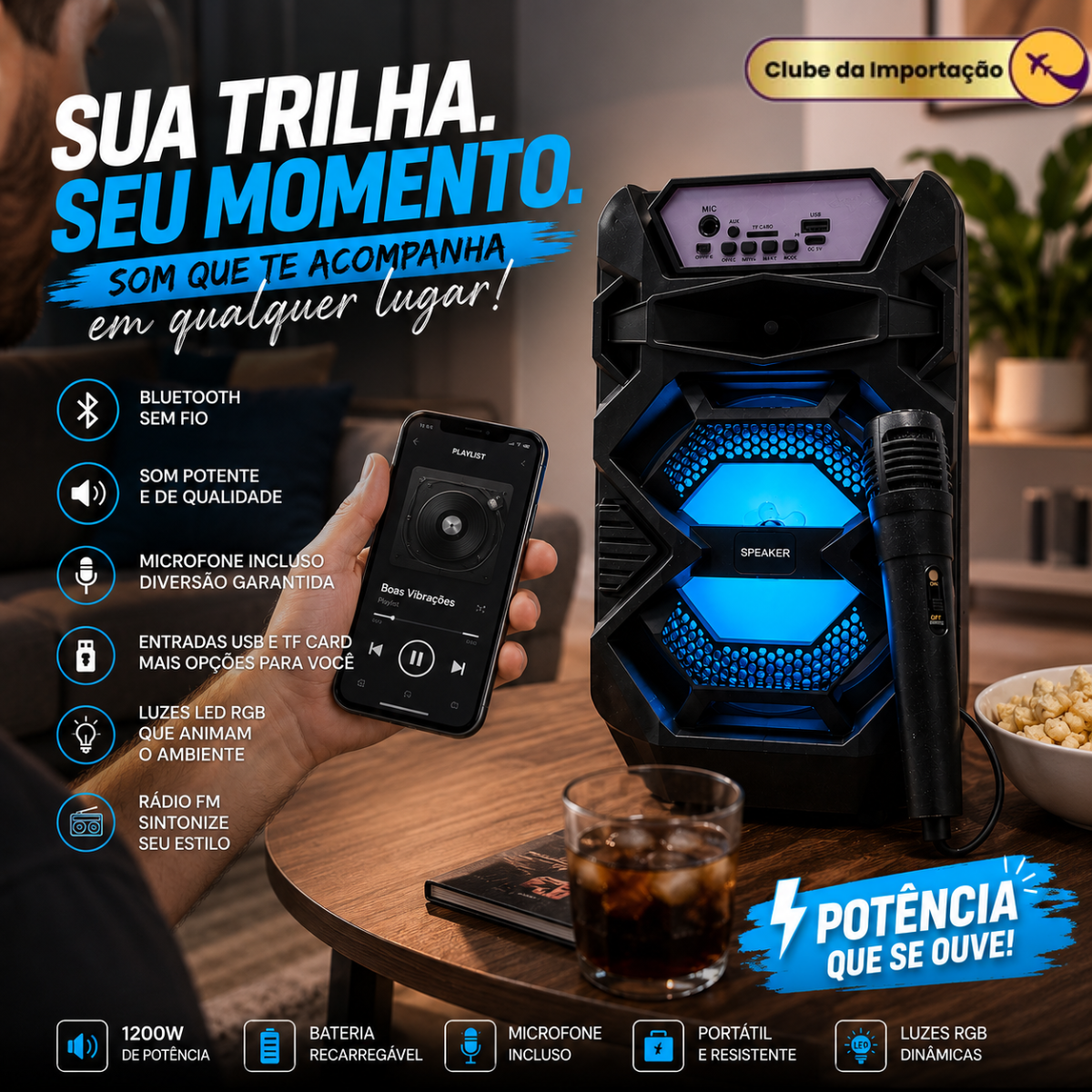 CAIXA DE SOM CARNIVAL
