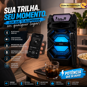 CAIXA DE SOM CARNIVAL
