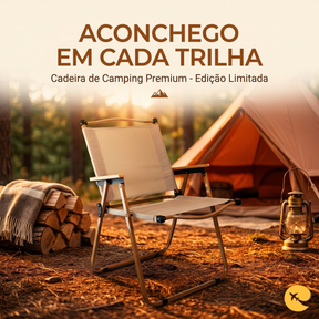 CADEIRA CAMIPING DOBRAVEL BEGE