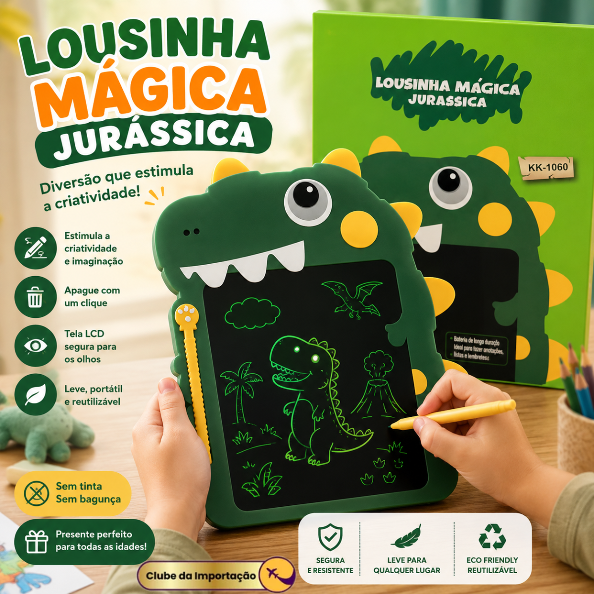 LOUSINHA MAGICA JURASSICA