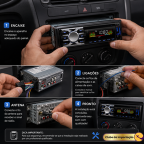 SOM AUTOMOTIVO PARA CARRO