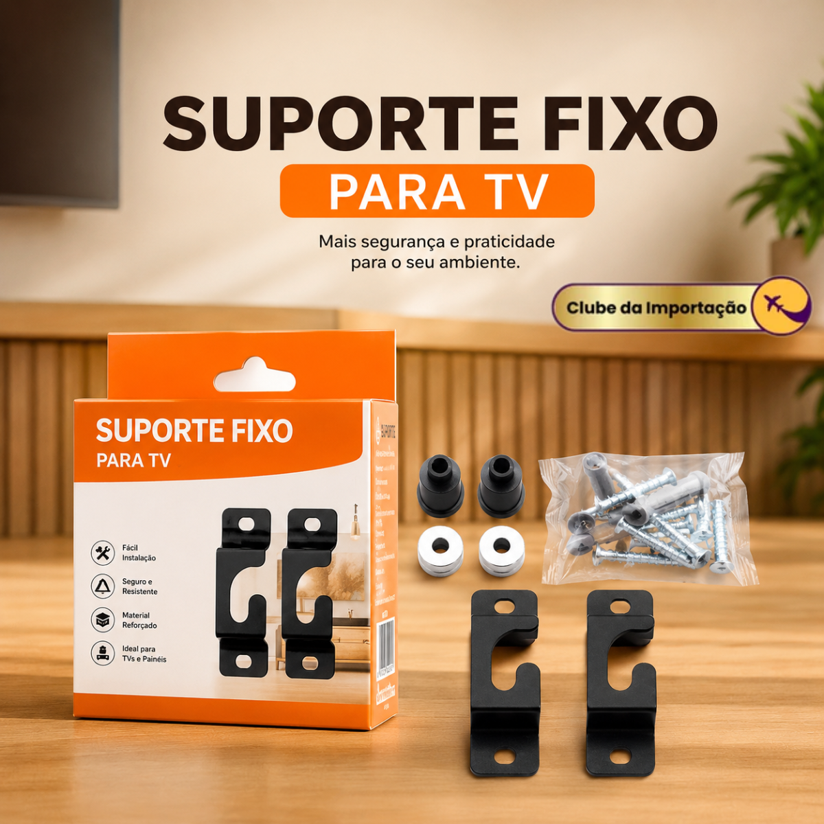 SUPORTE DE TELEVISÃO LEHMOX TV