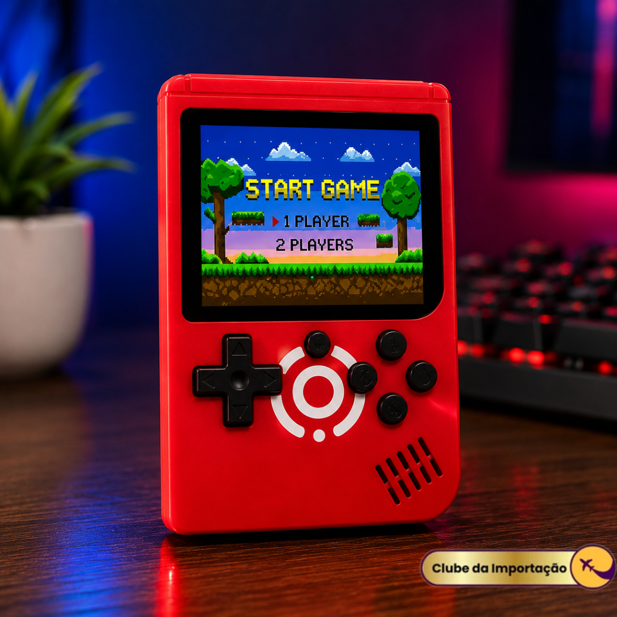 MINI VIDEOGAME PORTATIL 400 JOGOS