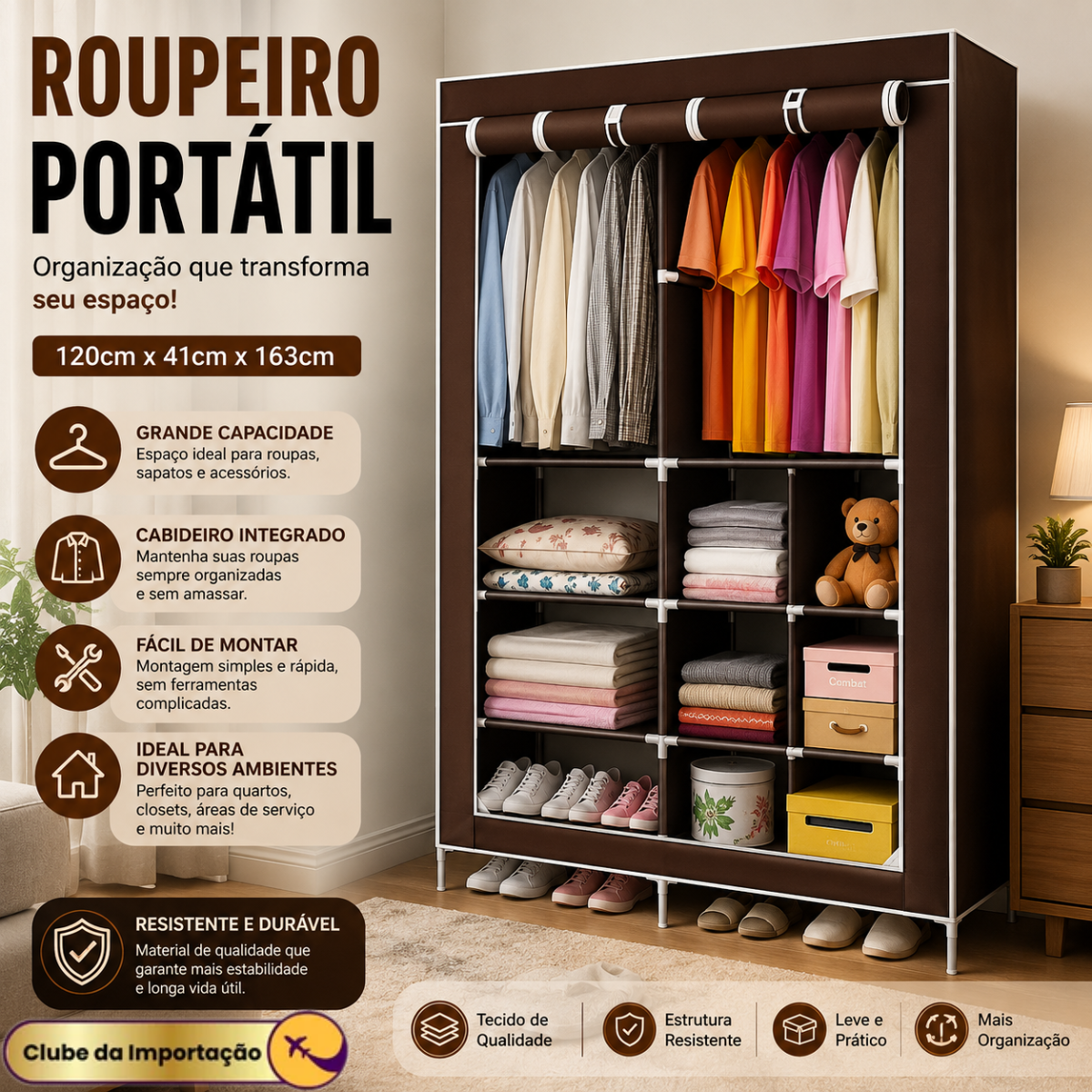 ROUPEIRO PORTATIL