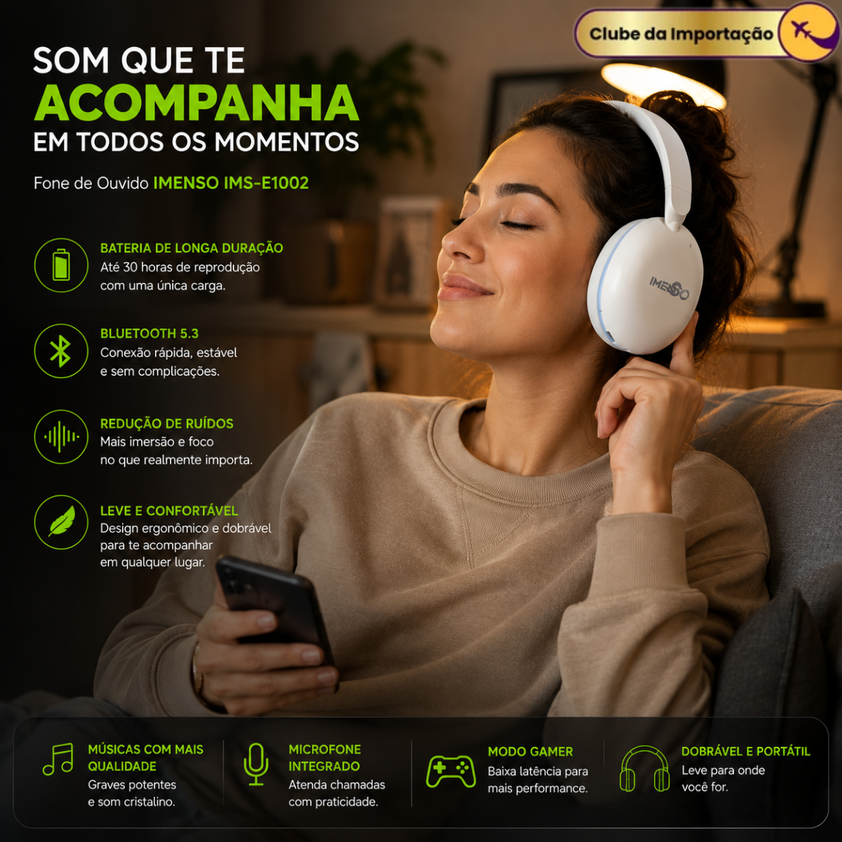 FONE DE OUVIDO