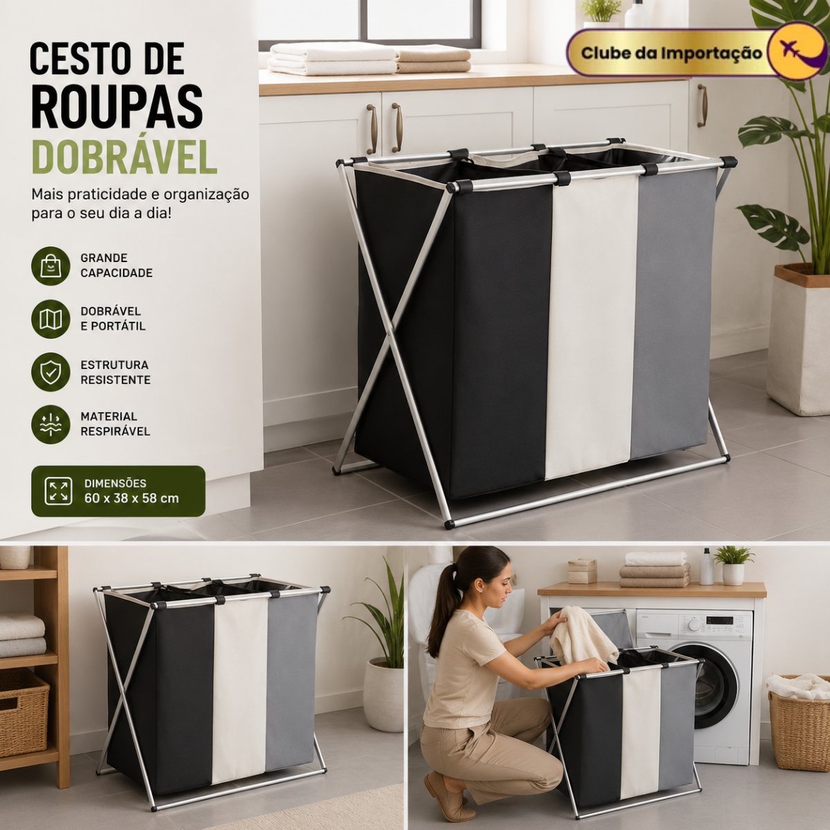CESTO DE ROUPA SUJA