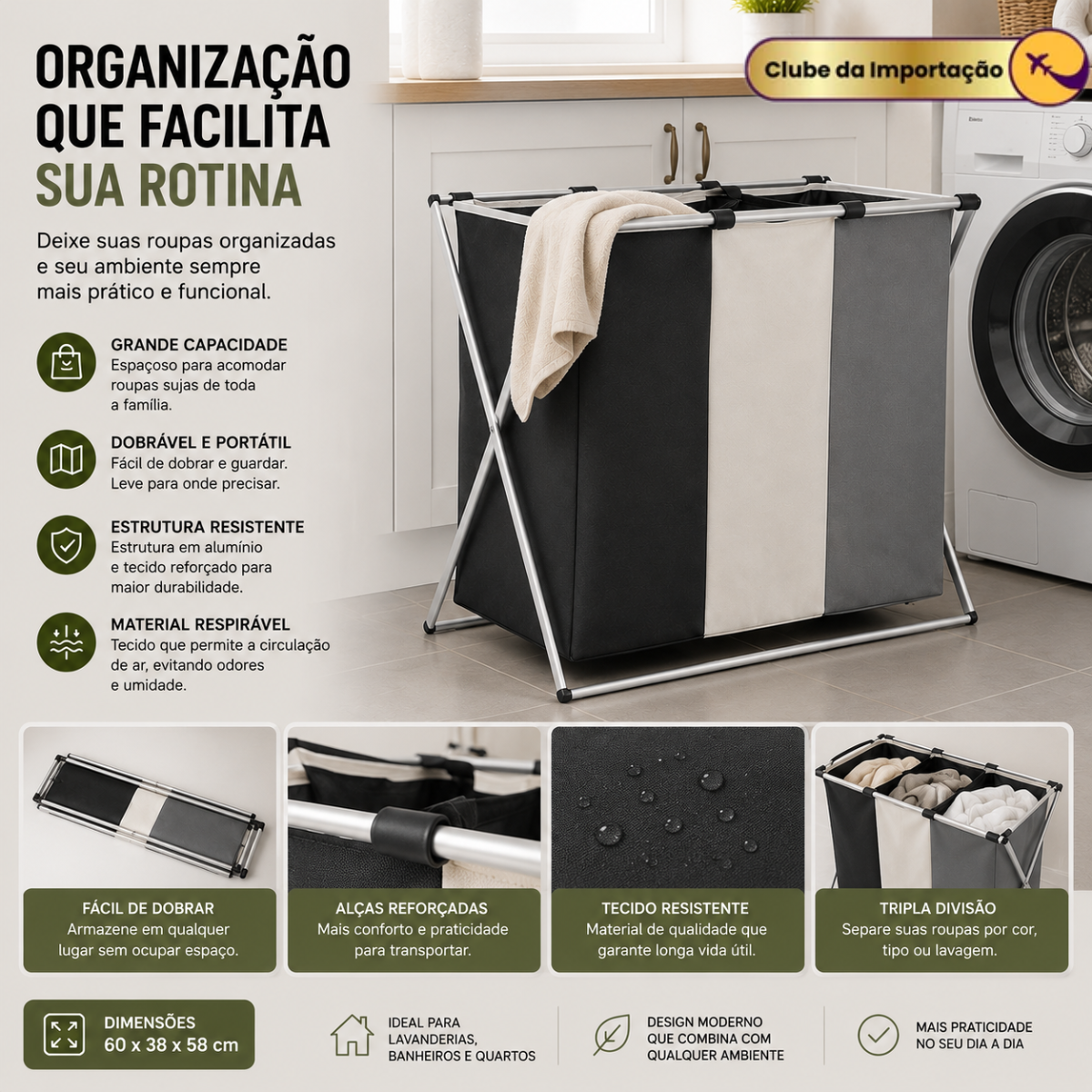 CESTO DE ROUPA SUJA