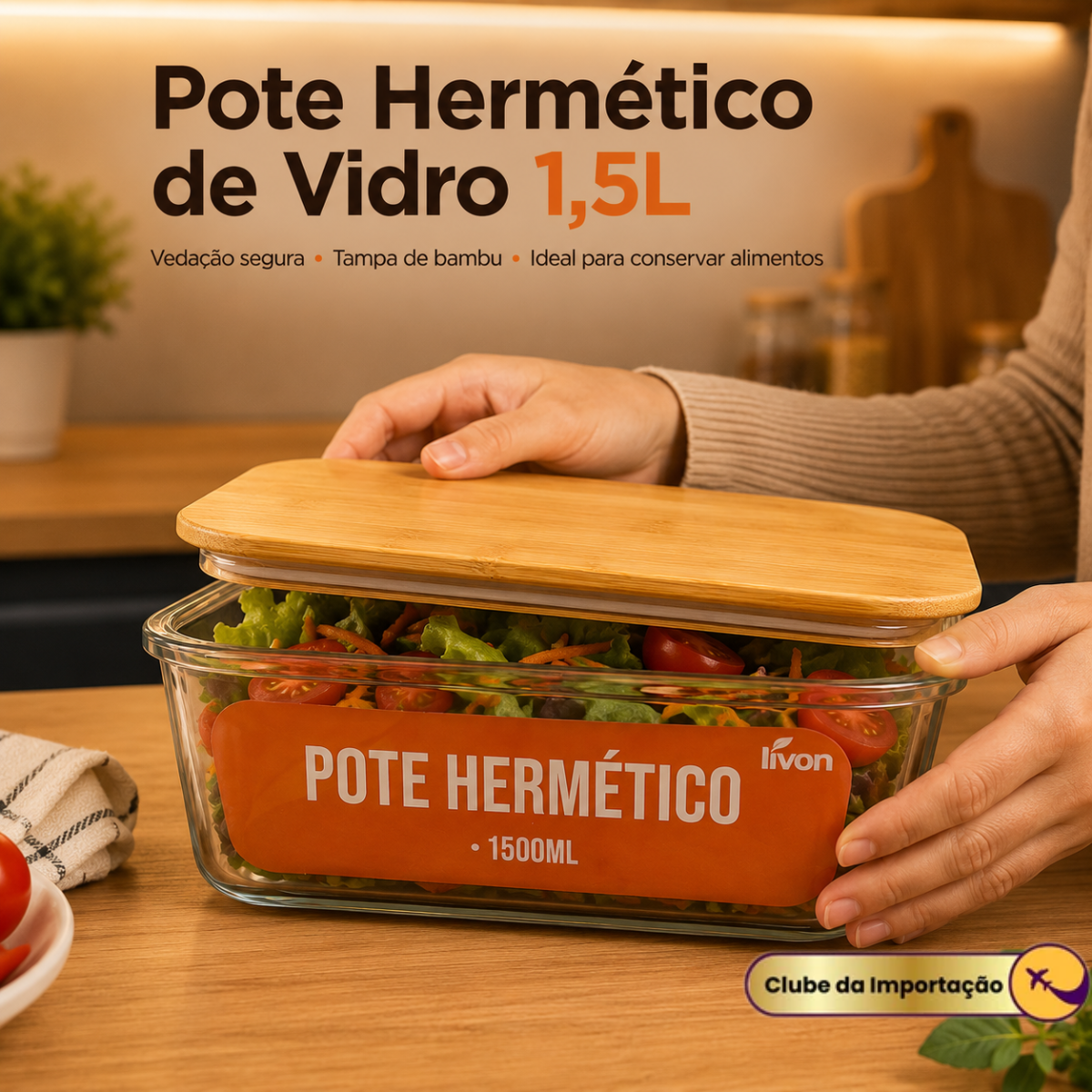 POTE HERMETICO 1500 ML