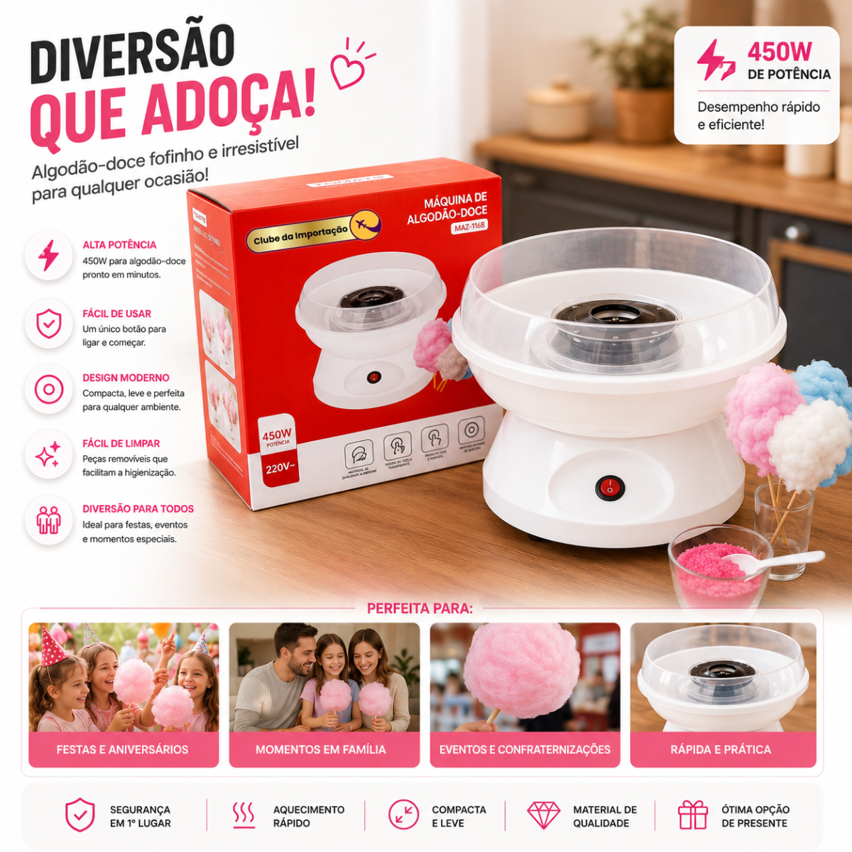 Maquina De Algodao Doce