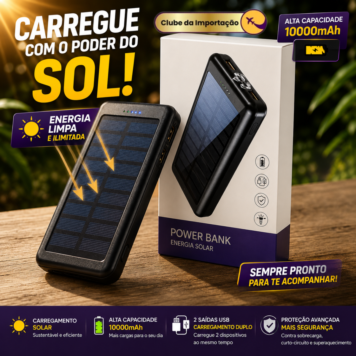 POWERBANK ENERGIA SOLAR