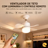 Mini Ventilador De Teto