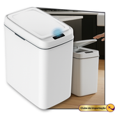 Lixeira Automática 15 Litros Com Sensor Abre E Fecha Sozinha