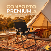CADEIRA CAMIPING DOBRAVEL PRETO