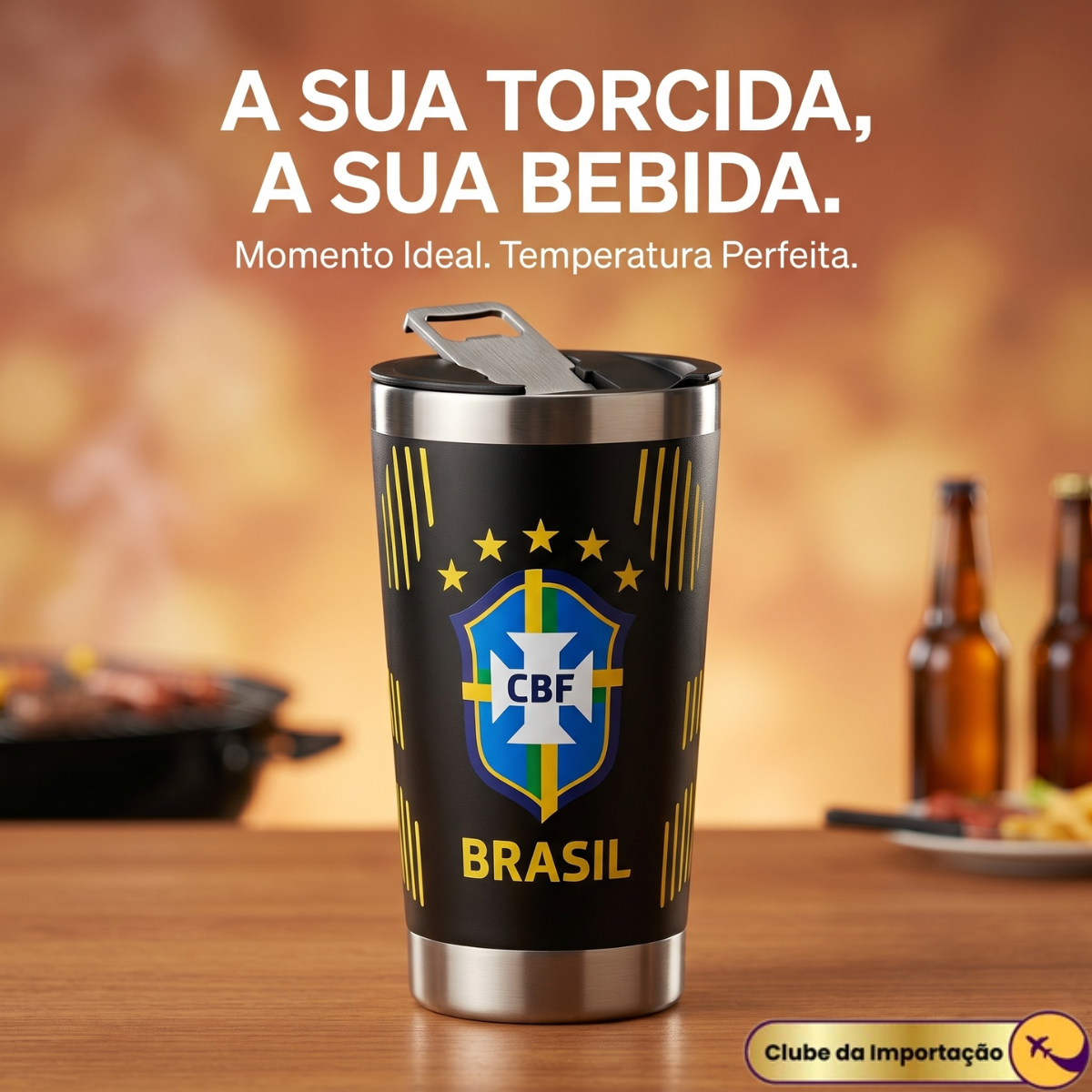 COPO TERMICO SELEÇÃO BRASILEIRA