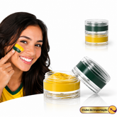 Tinta Pinta Rosto Copa Do Mundo Brasil Pintura Facial Fácil