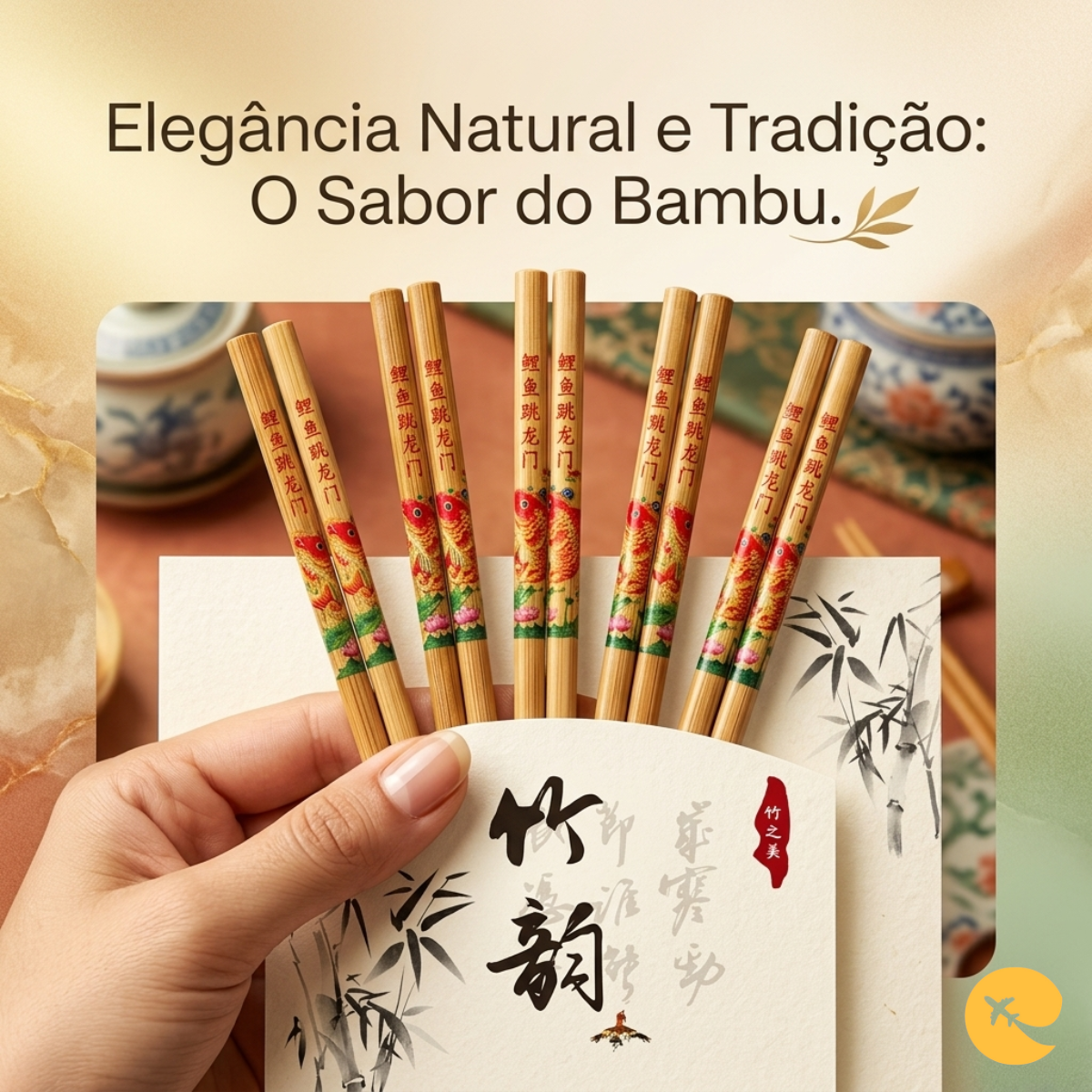 HASHI DE BAMBU