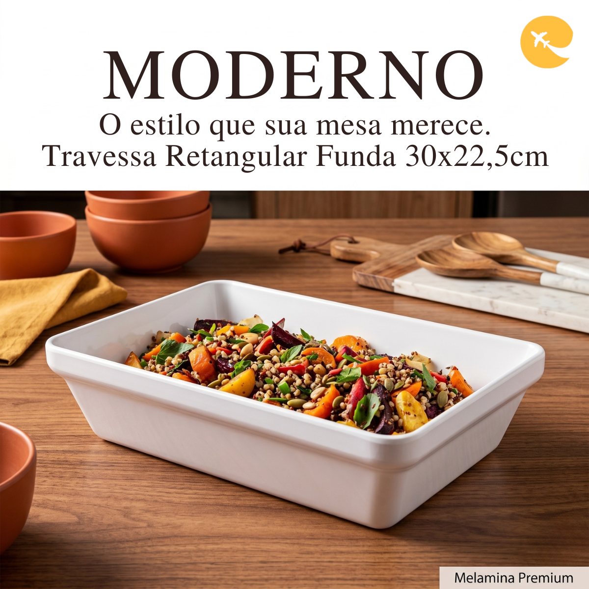 TRAVESSA RETANGULAR FUNDA