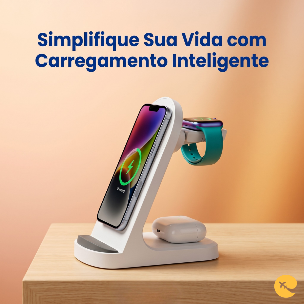 CARREGADOR 3 EM 1