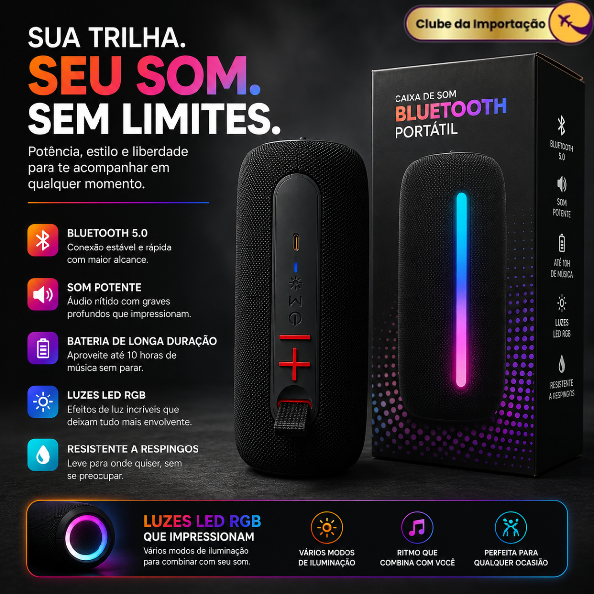 CAIXA DE SOM BLOOMLINE
