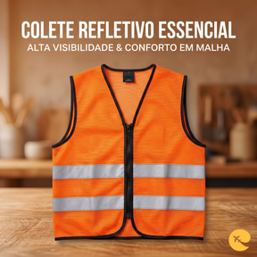COLETE REFLETIVO LARANJA