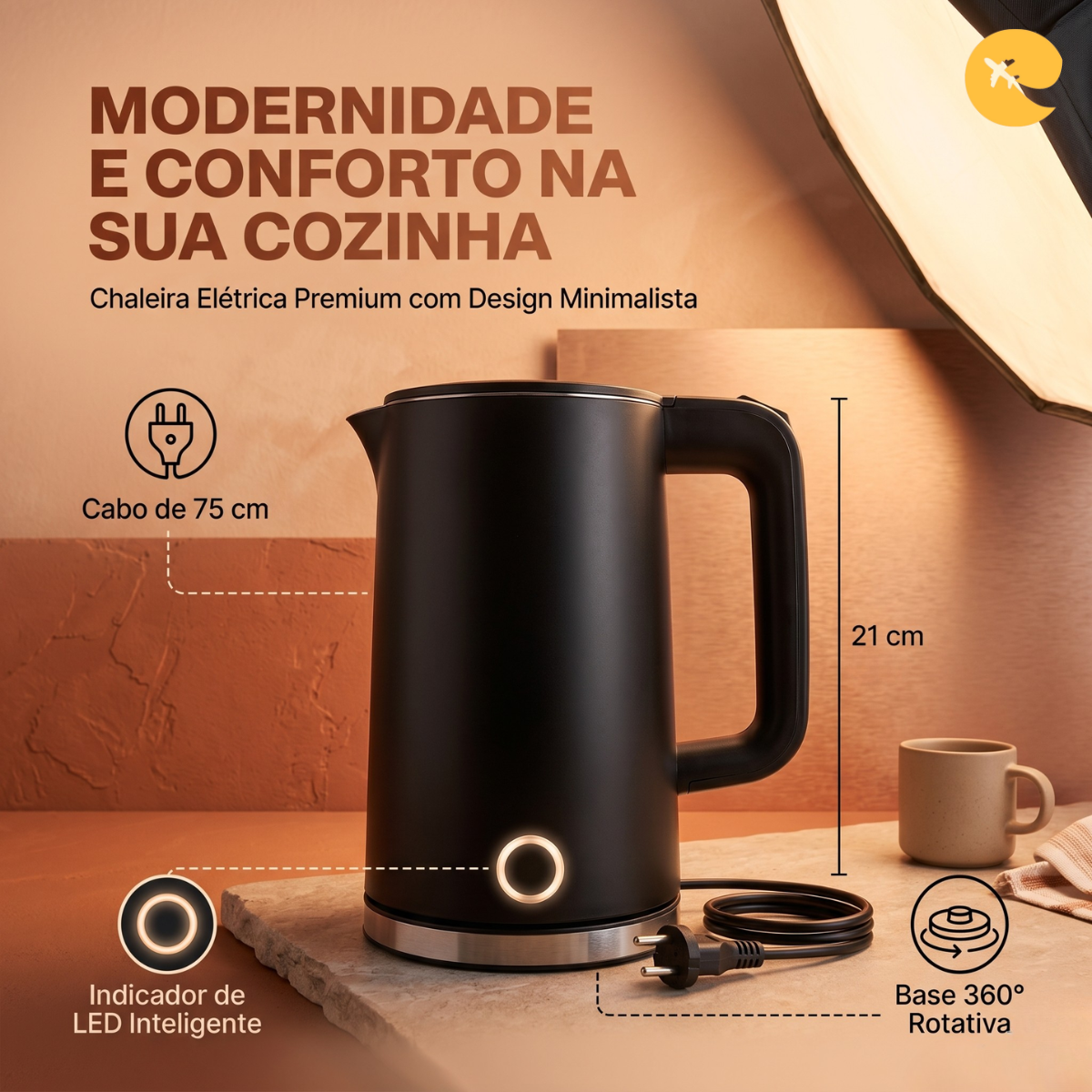 CHALEIRA ELETRICA  1,9 L