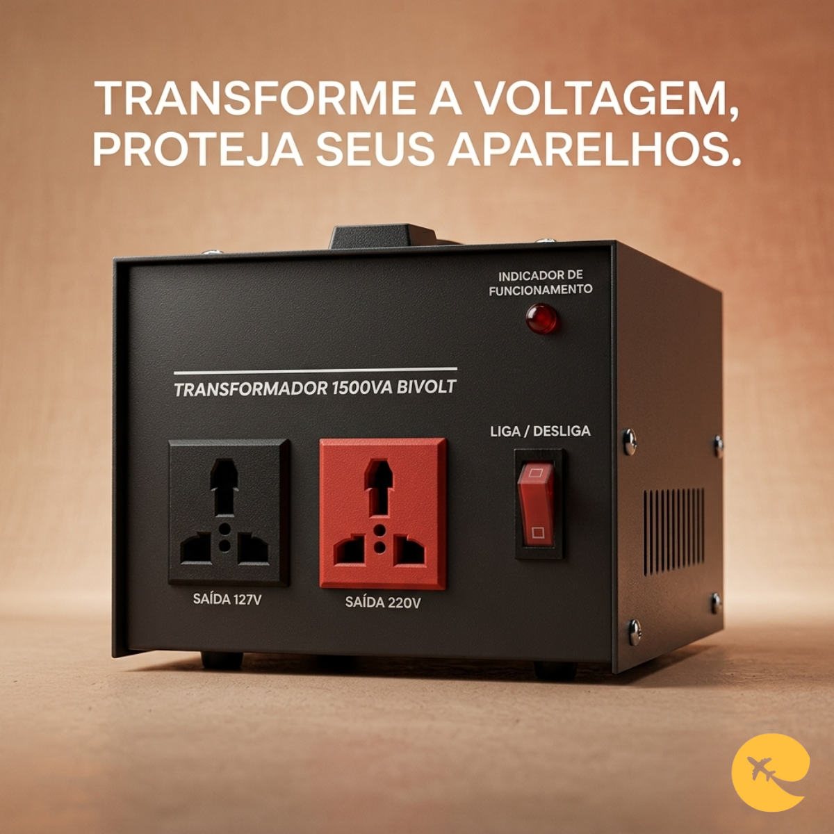 TRANSFORMADOR 1500VA BIVOLT
