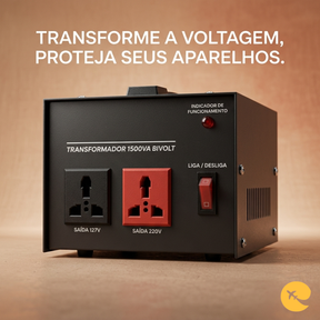 TRANSFORMADOR 1500VA BIVOLT