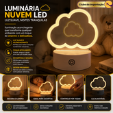 LUMINÁRIA DE PAINEL NUVEM