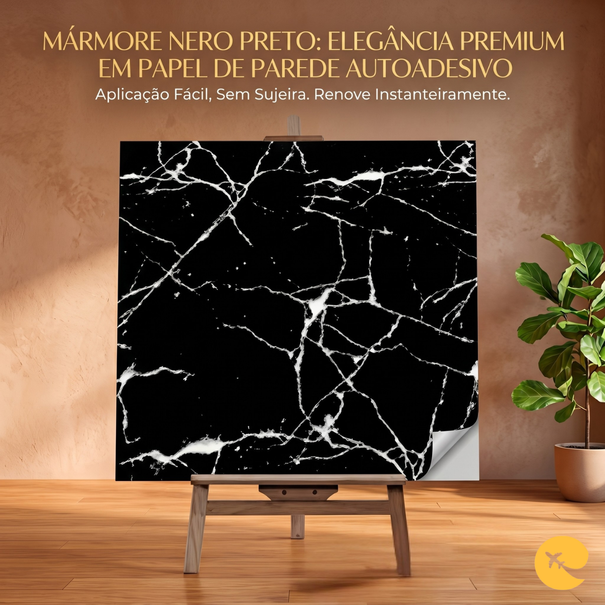 PAPEL DE PAREDE AUTOADESIVO  60x60cm
