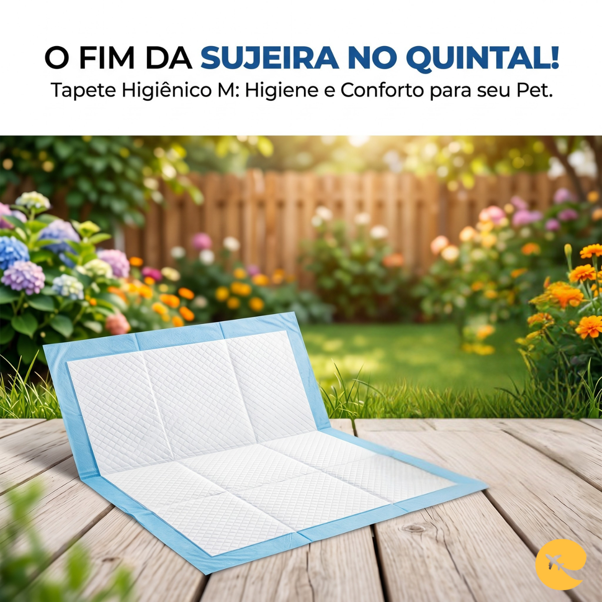 PET - TAPETE HIGIÊNICO (M 45CMX60CM 50UN)