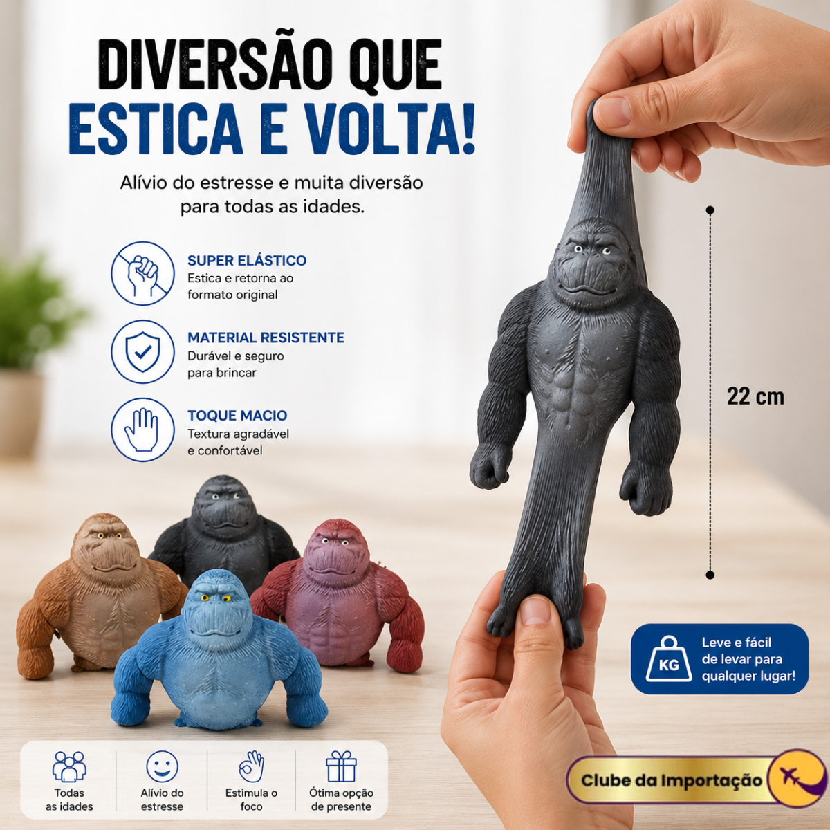 GORILA INDESTRUTIVEL