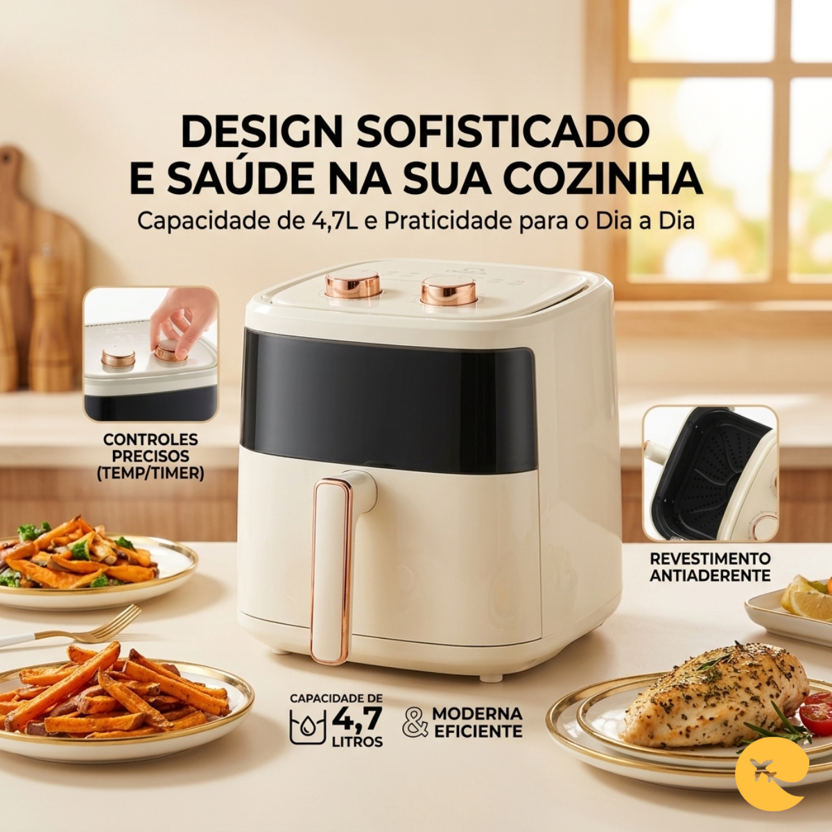 FRITADEIRA ELETRICA AIR FRYER