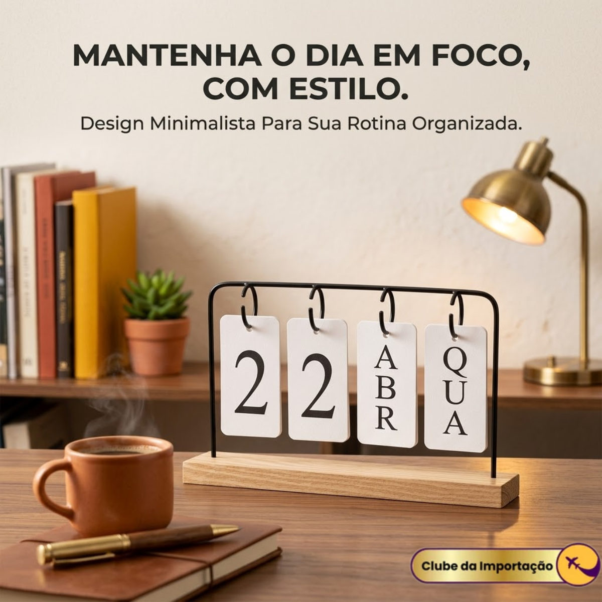 CALENDARIO ALÇA METAL