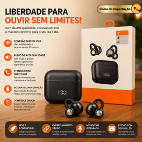 FONE DE OUVIDO SEM FIO