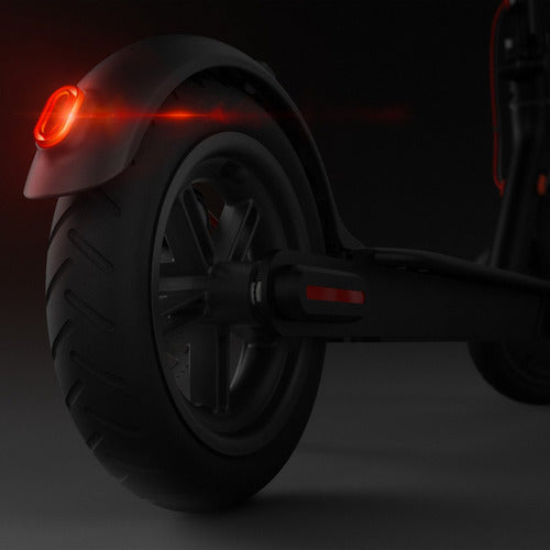 Patinete Elétrico Scooter Scher Street 30km/h Dobrável Veloz Preto